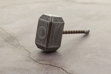 The Hammer of Thor,  God of Thunder of ancient Vikings. 