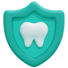 dental insurance 3d render icon illustration