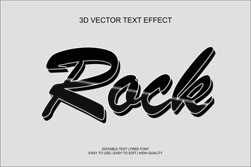 Editable text effect design