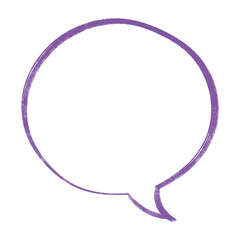 Fototapeta premium vector illustration Speech Bubbles Hand Drawn