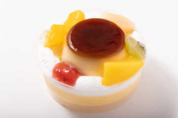 プリンアラモード