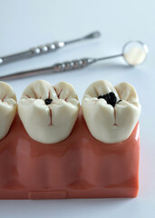 Adult Dental Teeth Model Large Model Removable Resin Removable Dentist Training Tool