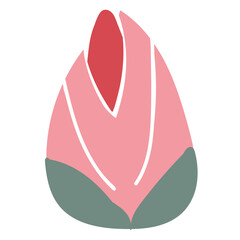 cute flowers hand drawn vector element