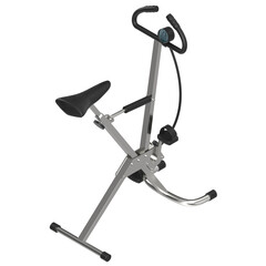 3D rendering illustration of a cyclette bike gym equipment