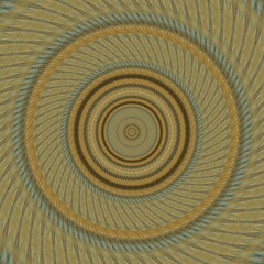 art deco style turquoise gold and brown coloured patterns and design