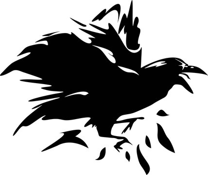 crows silhouette
