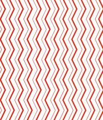 red and white chevron pattern
