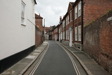 Streets of Chichester, West Sussex, UK