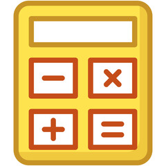 Fototapeta premium Calculator Vector Icon 