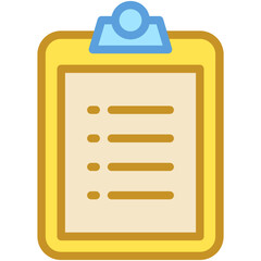 Clipboard Vector Icon 