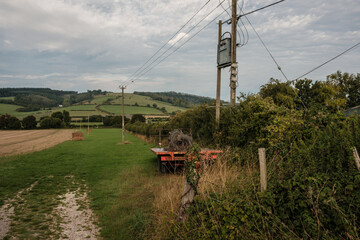 Farming on the South downs way