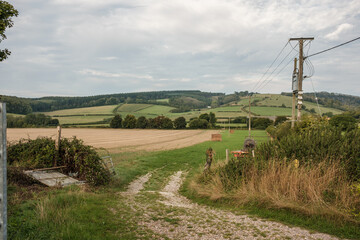 Farming on the South downs way