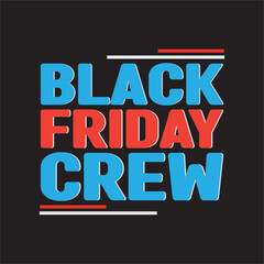 best black friday t shirt design vector
