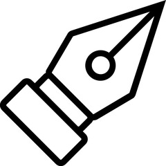 Pen Tip Vector Icon