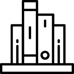 File Folders Vector Icon