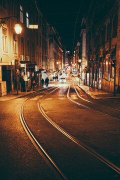 Lisbon At Night