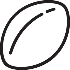 Rugby Vector Icon