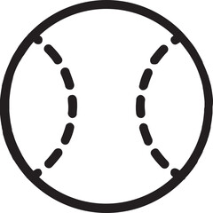 Baseball Vector Icon