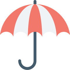 Umbrella Vector Icon 