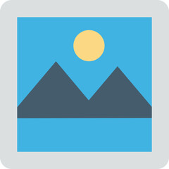 Landscape Vector Icon