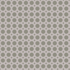 vector seamless pattern with circles