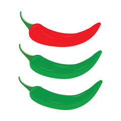 Chili Gambar Pepper Vegetable Vector icon