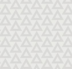 vector seamless geometric pattern with triangles