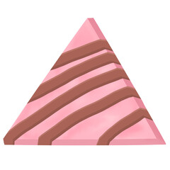 Pink Chocolate Illustration