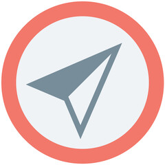 Navigation Arrow Vector Icon