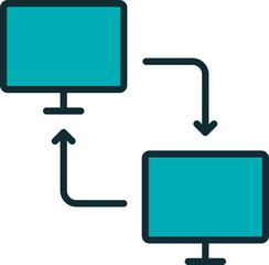 network and sharing icon