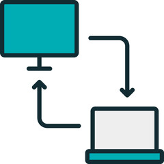 network and sharing icon
