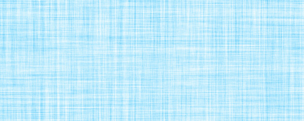 Seamless light pastel blue linen textile background texture. Abstract cloth fabric panoramic backdrop for a boy's birthday banner, baby shower design or nursery room wallpaper pattern. 3D rendering.. - obrazy, fototapety, plakaty