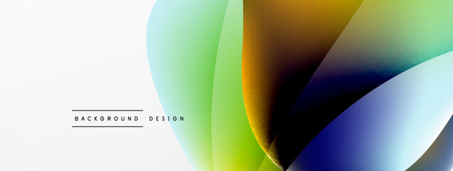 Fluid color abstract background. Liquid gradients, wave pattern. Trendy techno business template for wallpaper, banner, background or landing