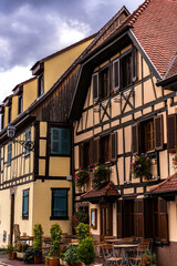 Naklejka premium Eguisheim (Frankreich/Elsass)