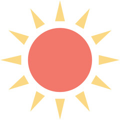Sun Vector Icon