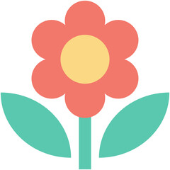 Flower Vector Icon 