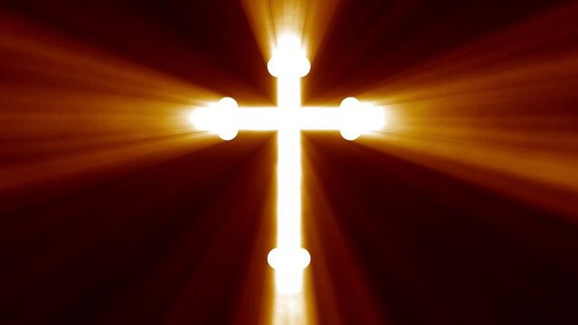 cross in the night