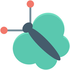 Butterfly Vector Icon 