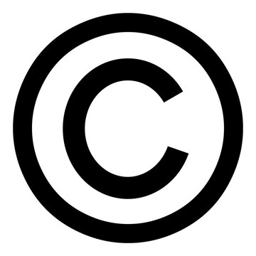 copyright symbol or copyright sign
