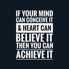 Fototapeta premium Best Inspirational and motivational quotes about life.