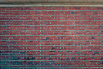 beautiful old red brick wall