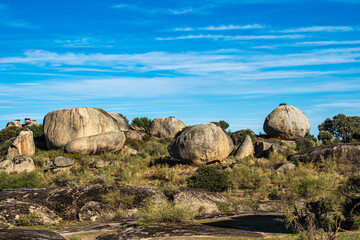 Los Barruecos Natural Monument, Malpartida de Caceres, Extremadura, Spain.