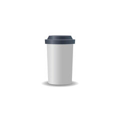 Coffee cup mockup 3d vector graphics