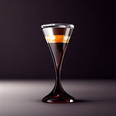 Turkish coffee. Studio backdrop. Moody lighting. Glossy. Coffee shop. Wooden bar.