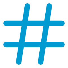 Obraz premium hashtag icon