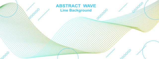 Abstract modern colorful wavy stylized lines background. blending gradient colors. You can use for Web, Texture, Wallpaper, Template, Desktop background, Business banner, poster design.