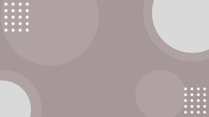 Dusty Gray  abstract background with circles. Suitable for Professional Strategic Marketing Presentation