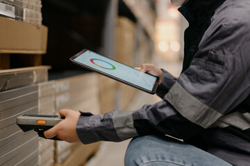 worker working in warehouse