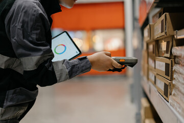 worker working in warehouse