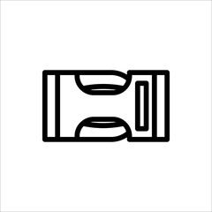 buckle icon. backpack buckle vector. vector illustration